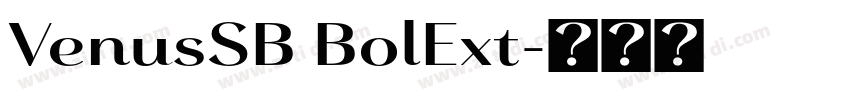 VenusSB BolExt字体转换